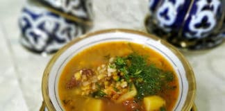 Vegetarian soup from Masha