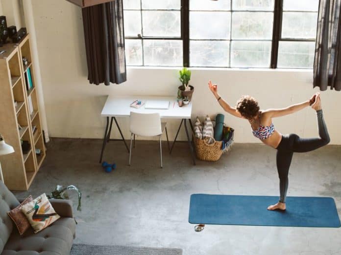 The perfect home place for yoga classes