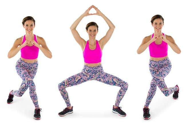 Yoga squats Malasana 