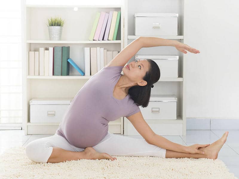 Pregnancy Yoga Stretches for Lower Back Pain