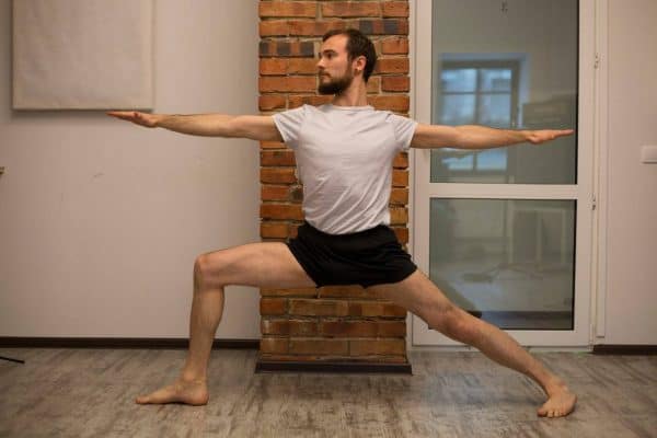 Men's yoga at its fines
