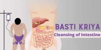 Basti Kriya (Yogic Enema): Cleansing of Intestines