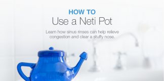 How to Use A Neti Pot Correctly