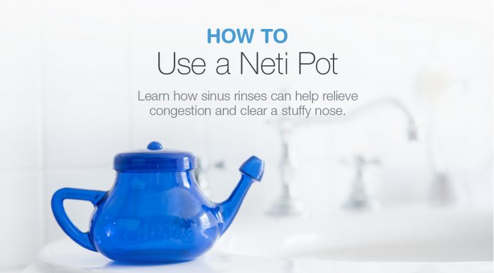 How to Use A Neti Pot Correctly