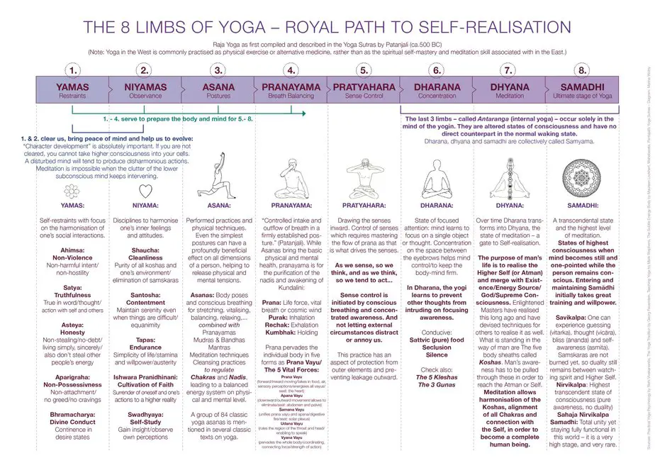 Patanjali 8 Best Yoga Directions