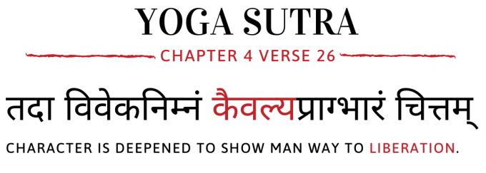 Yoga Sutras of Patanjali: The First 4 chapters of YSP